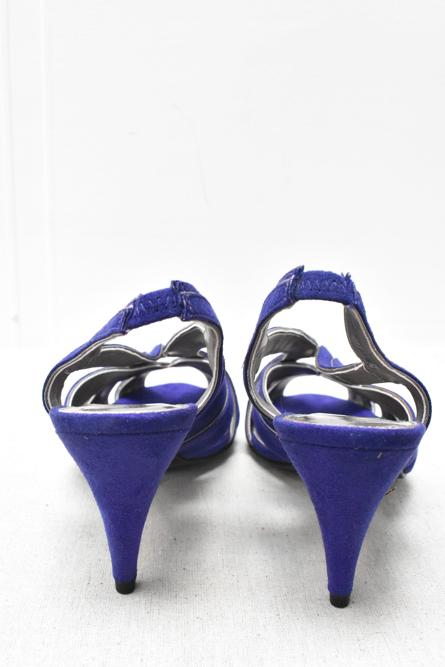 Purple heeled sandal 39