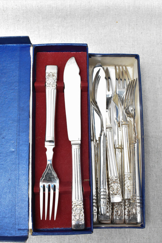 Community Plate Fish knives and fork set 6
