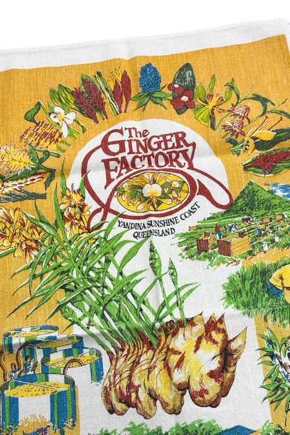 The Ginger factory Queensland tea towel