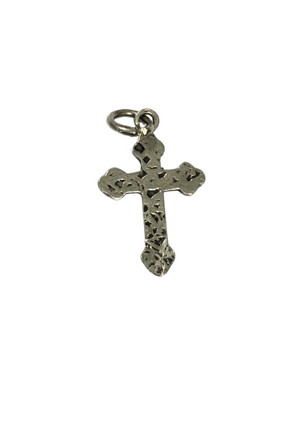 925 Silver cross charm