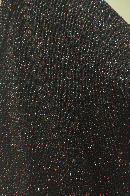 MNG sparkly ruched cami top, M