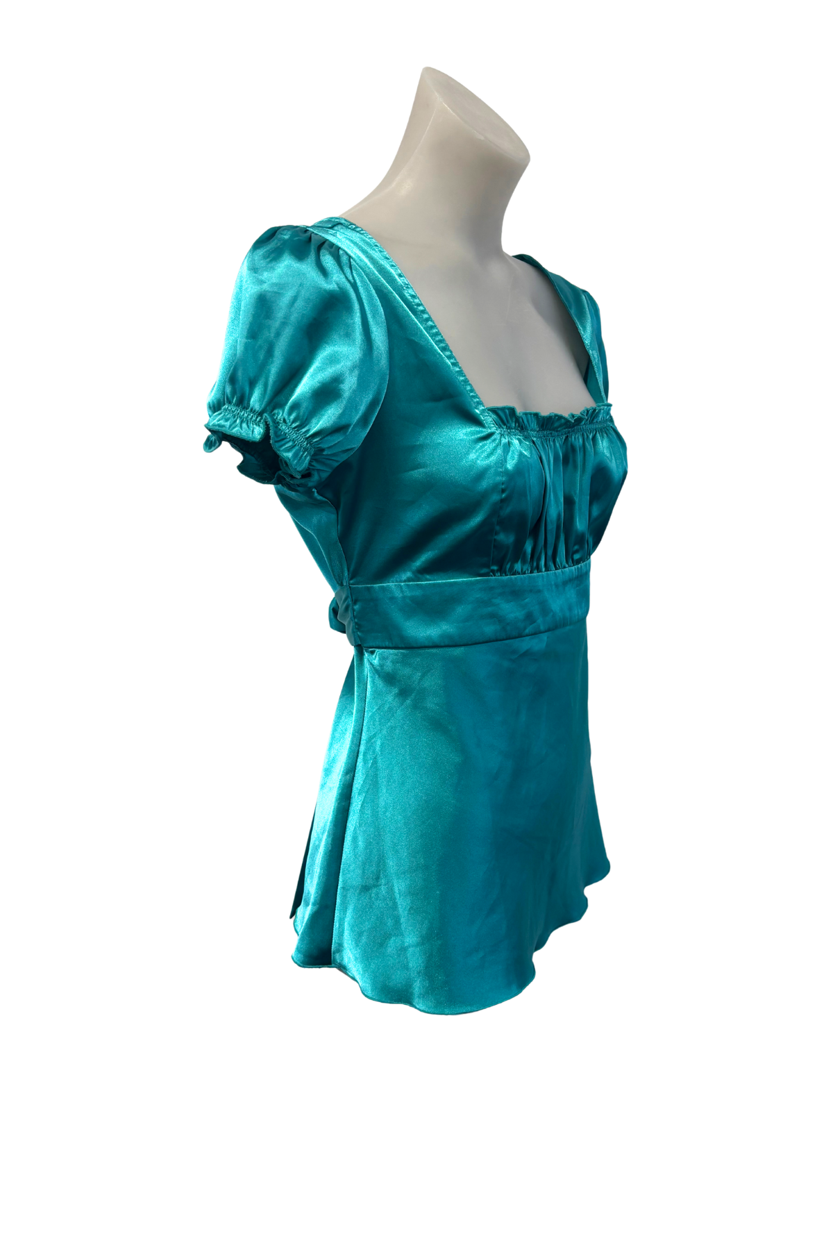 Hot Options baby doll back tie blouse, 10
