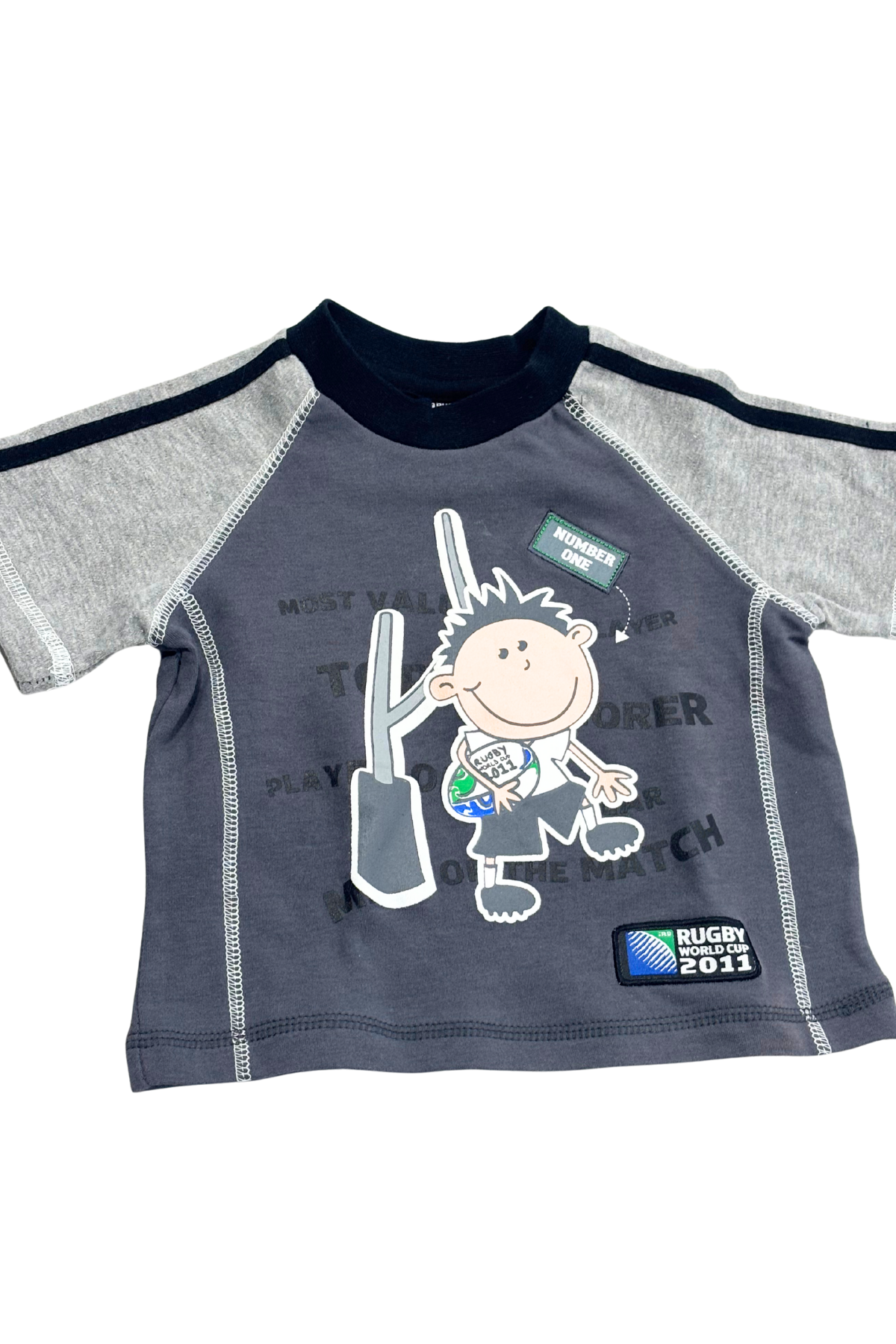 2011 Rugby World Cup kids tee