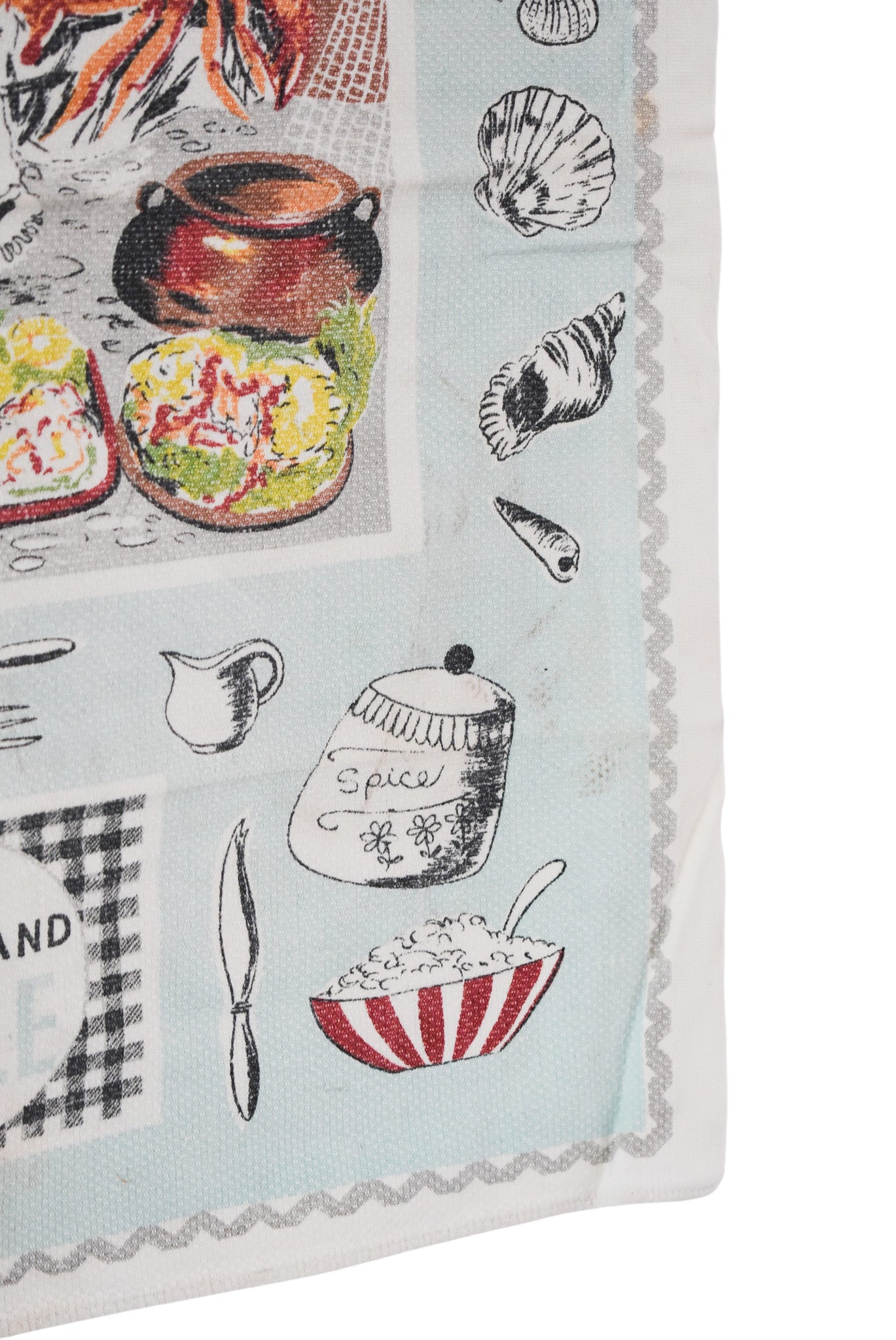 Vintage NZ style tea towel