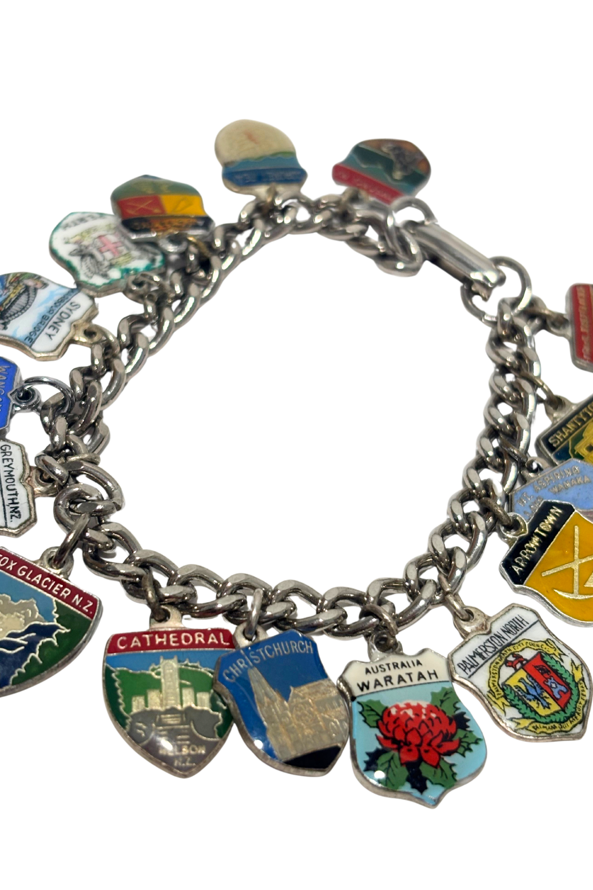 NZ + Aussie charm bracelet