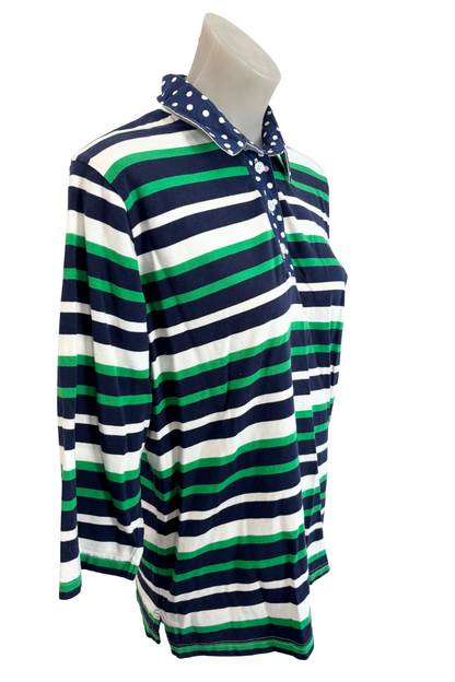 Crocket Collection NZ Designer funky collared Shirt, XS