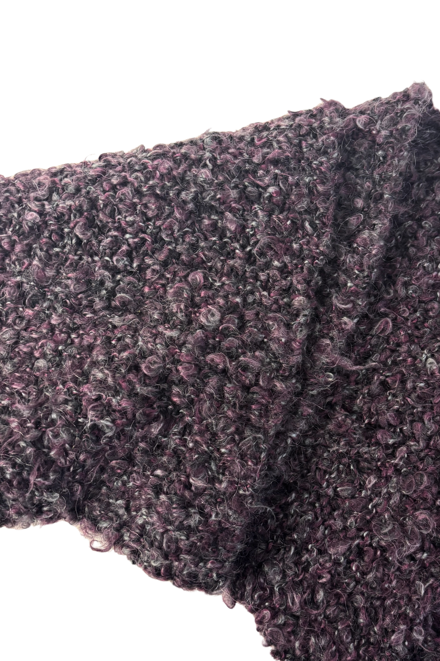 Handknit Mohair blend Scarf