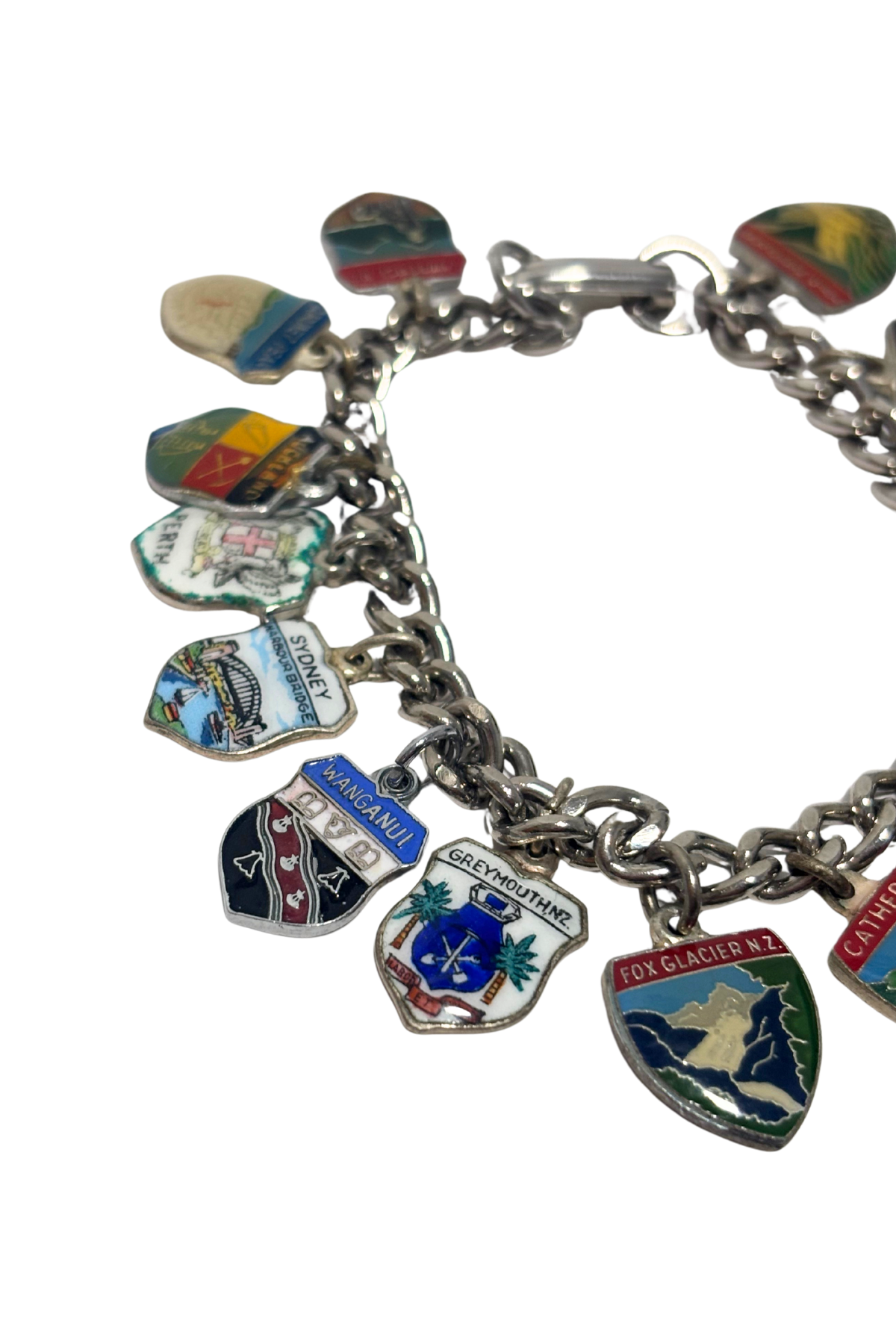 NZ + Aussie charm bracelet