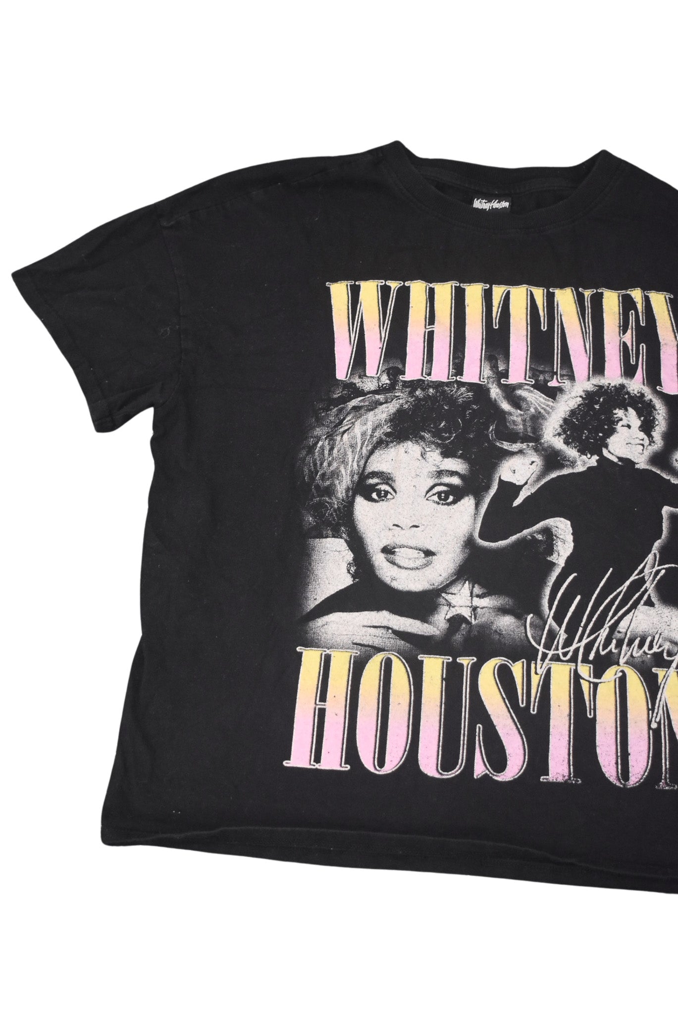 Whitney Houston vintage band tee, 16