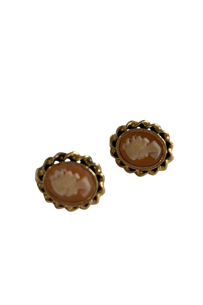 Cameo Germany clip-on earrings
