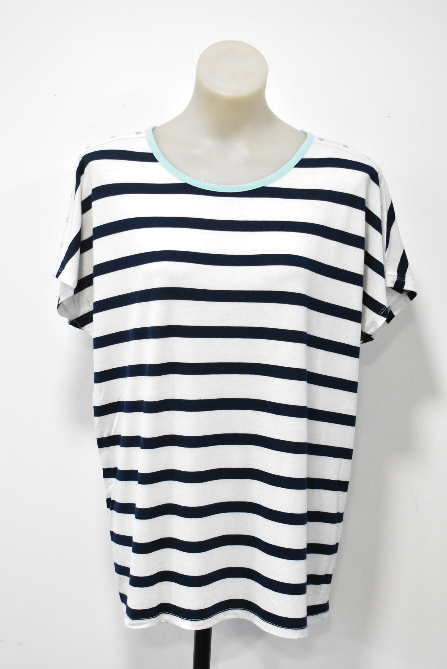 Jeanswest striped top, M