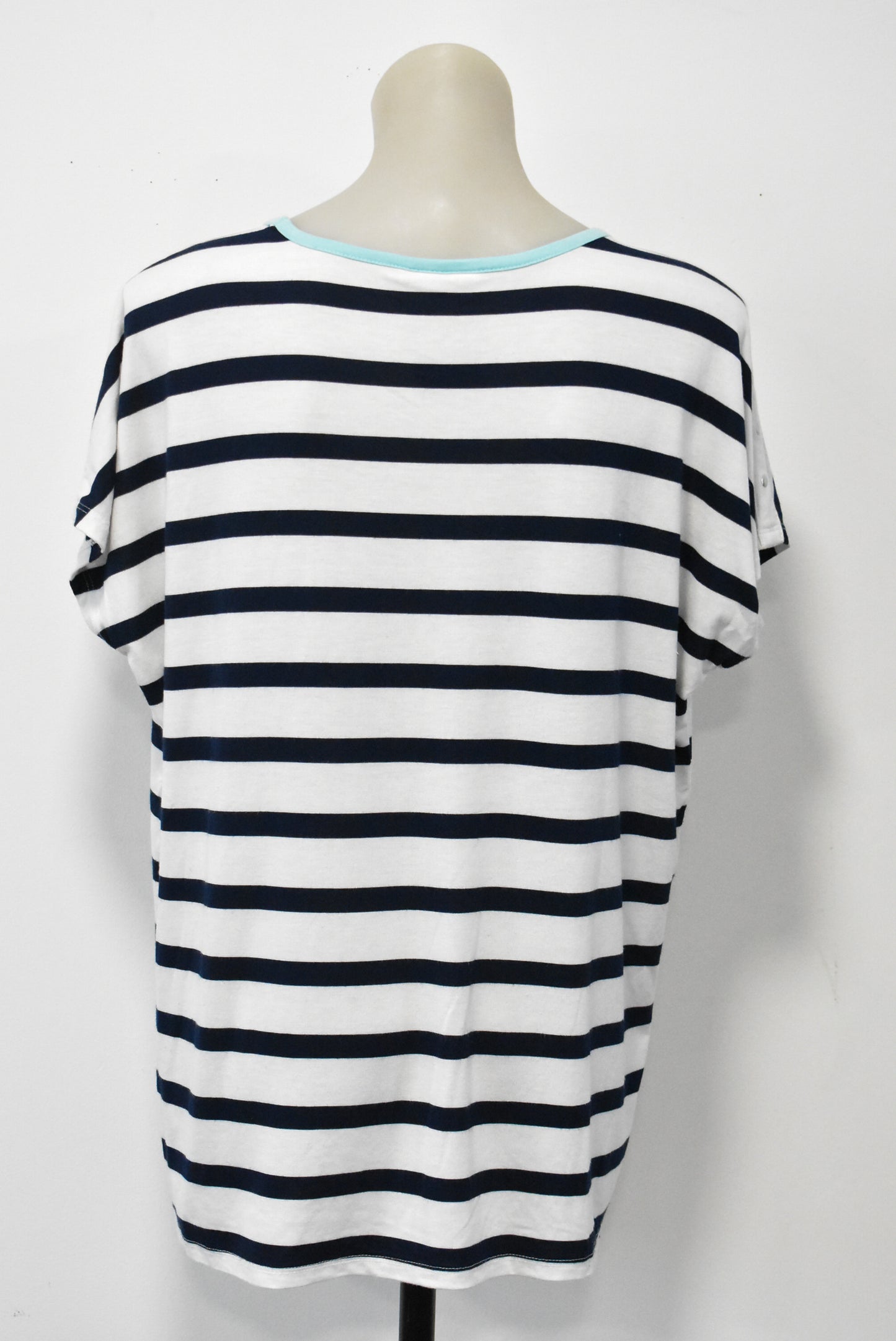 Jeanswest striped top, M