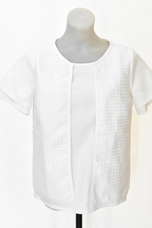 Trish Peng stylish white top, 10