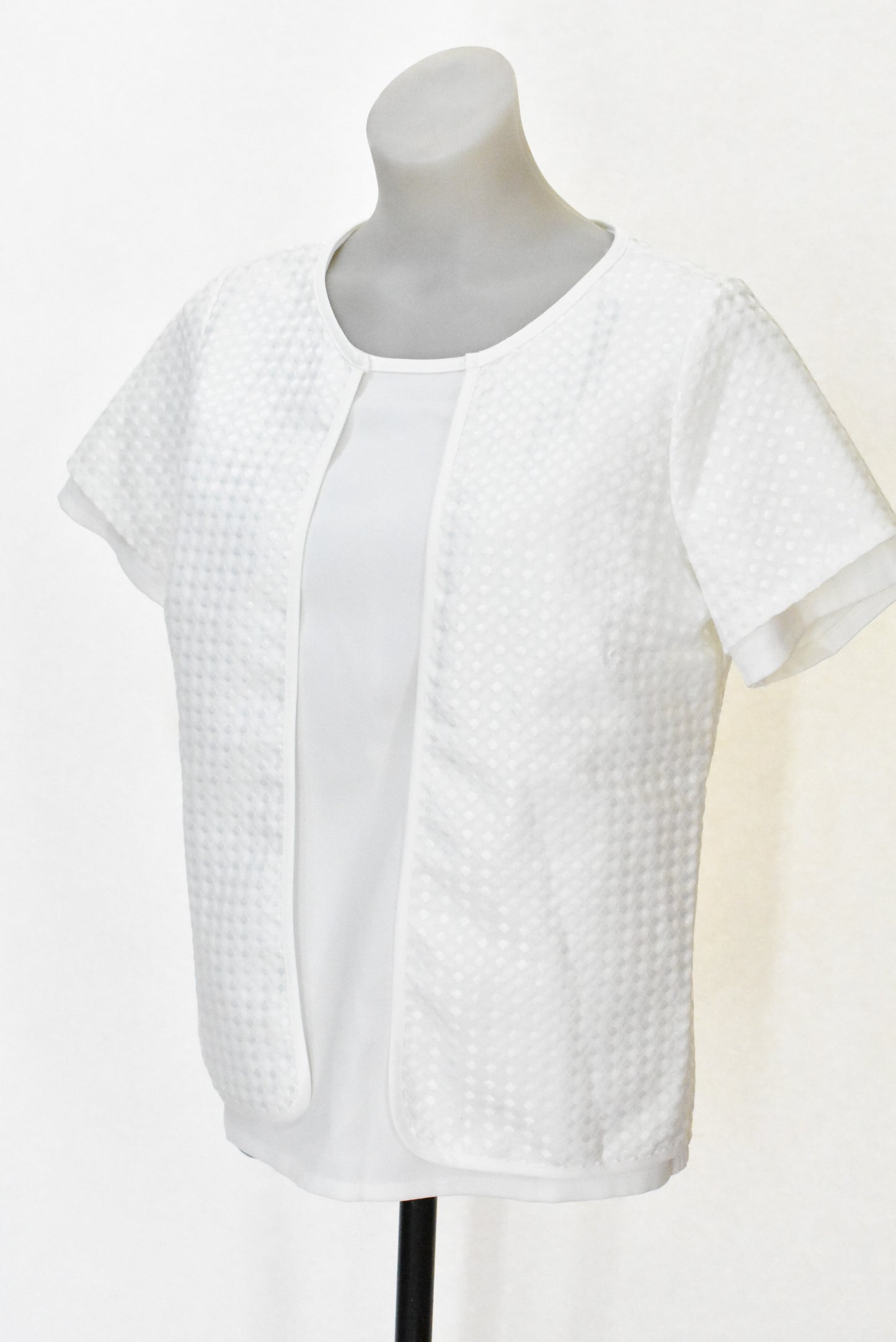 Trish Peng stylish white top, 10