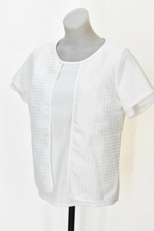 Trish Peng stylish white top, 10