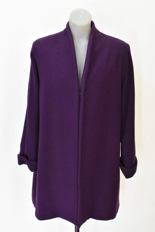 Bella wool and cashmere coat, 12