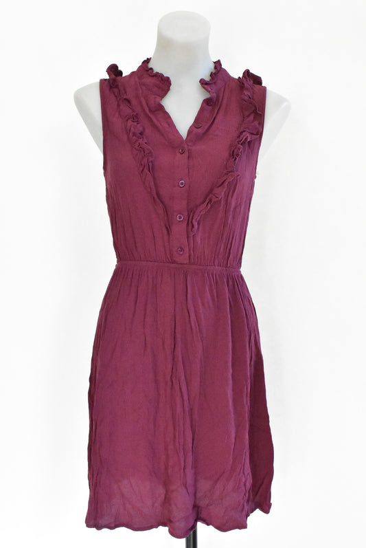 Oscar-St burgundy dress, M