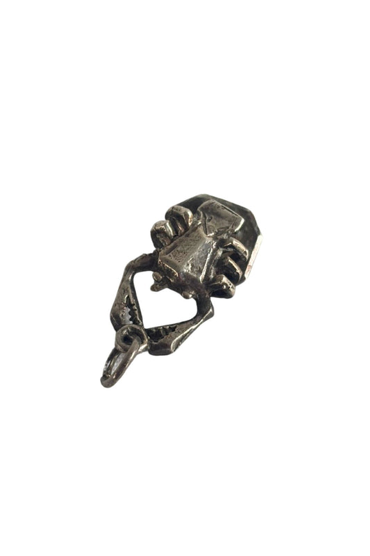 925 Silver crab charm