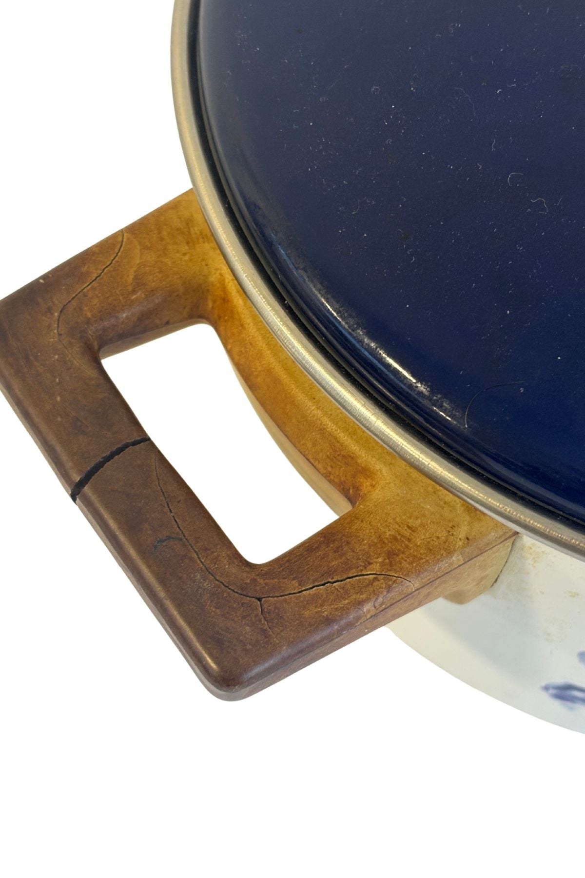 PRINZ vintage German enamel lidding pot