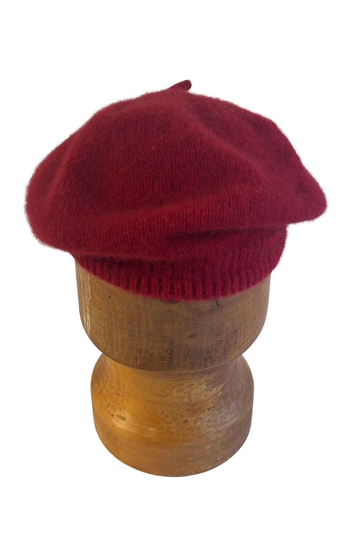 Possum merino red beret