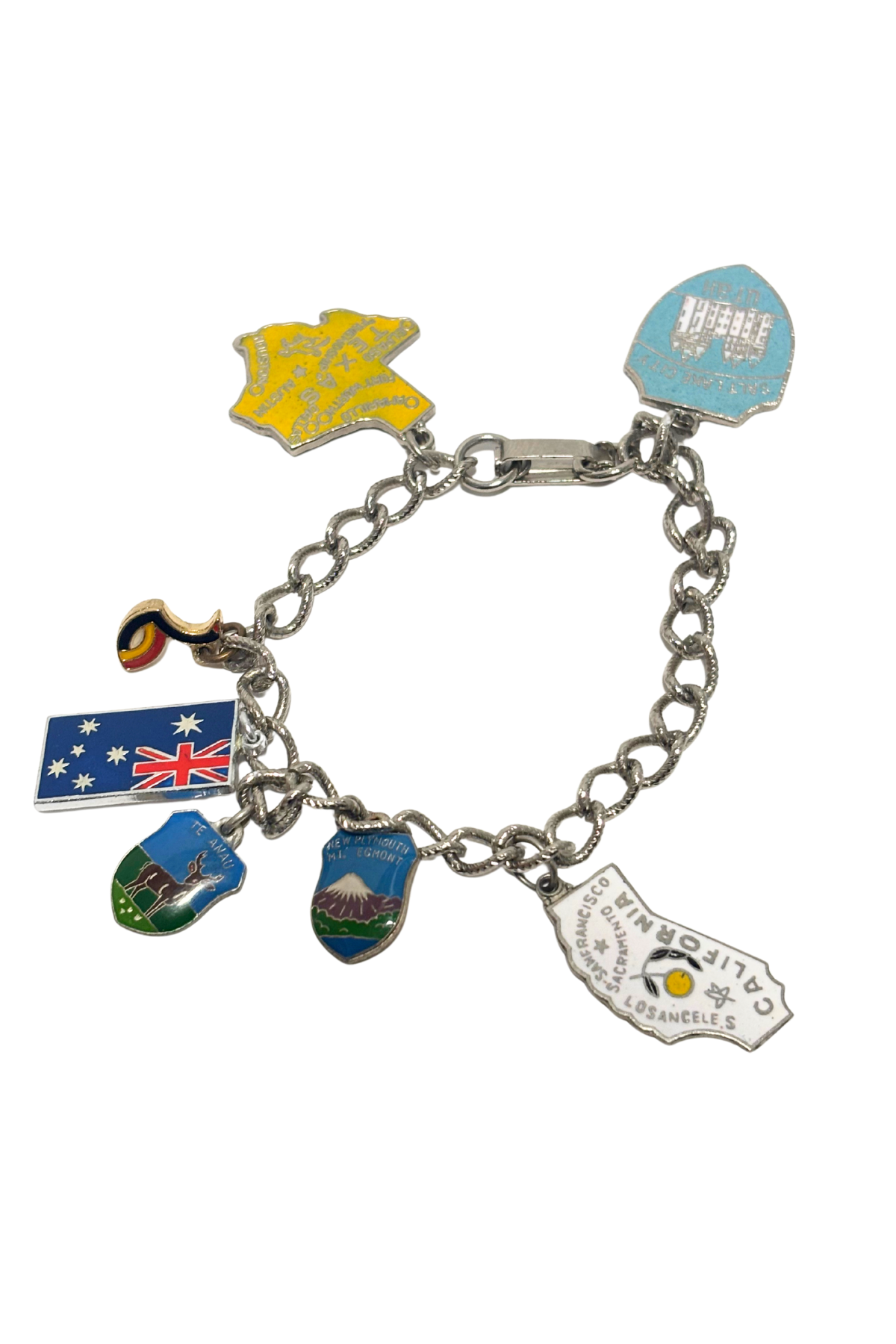 NZ + USA charm bracelet