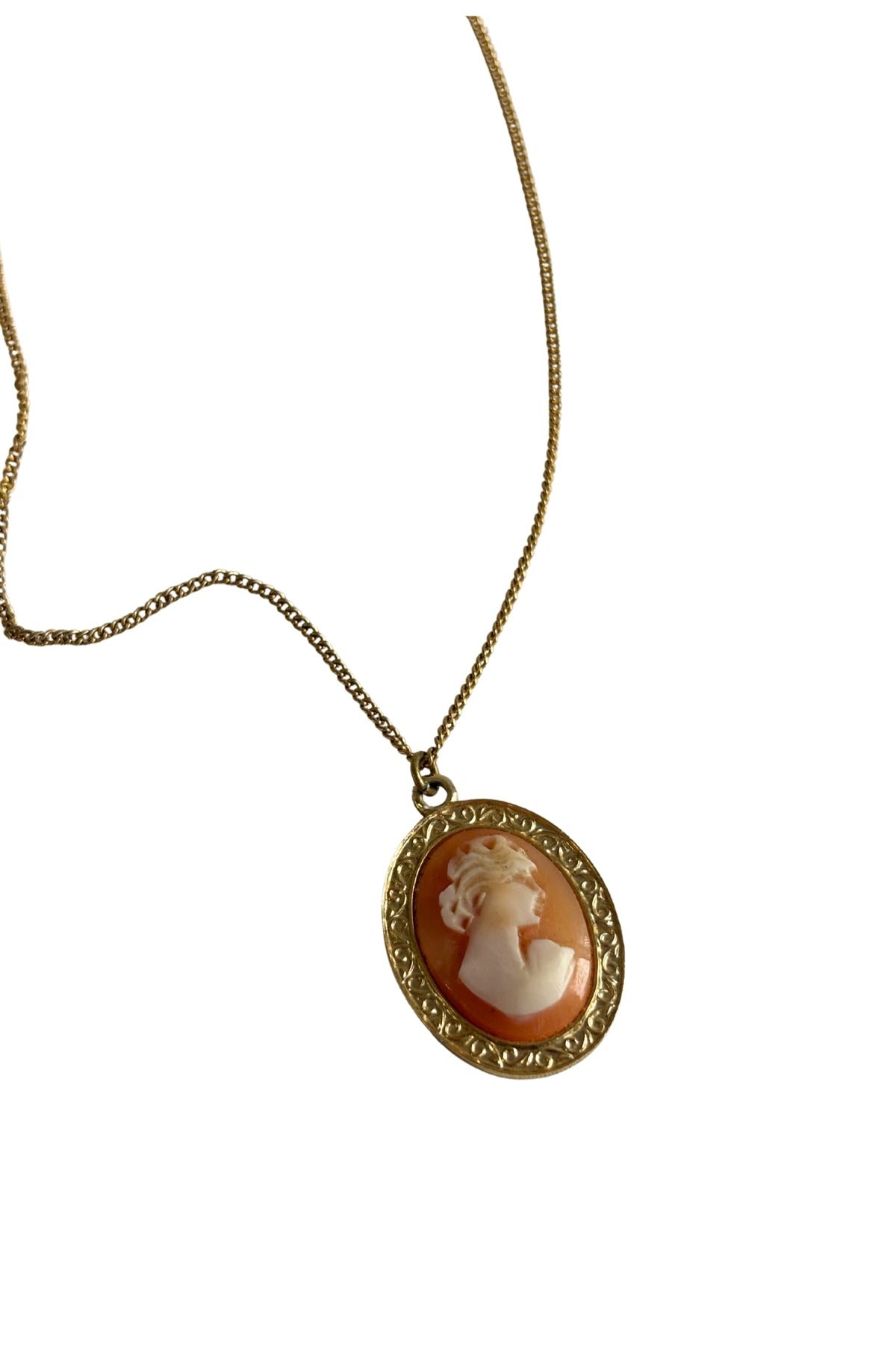 Germany Cameo portrait necklace