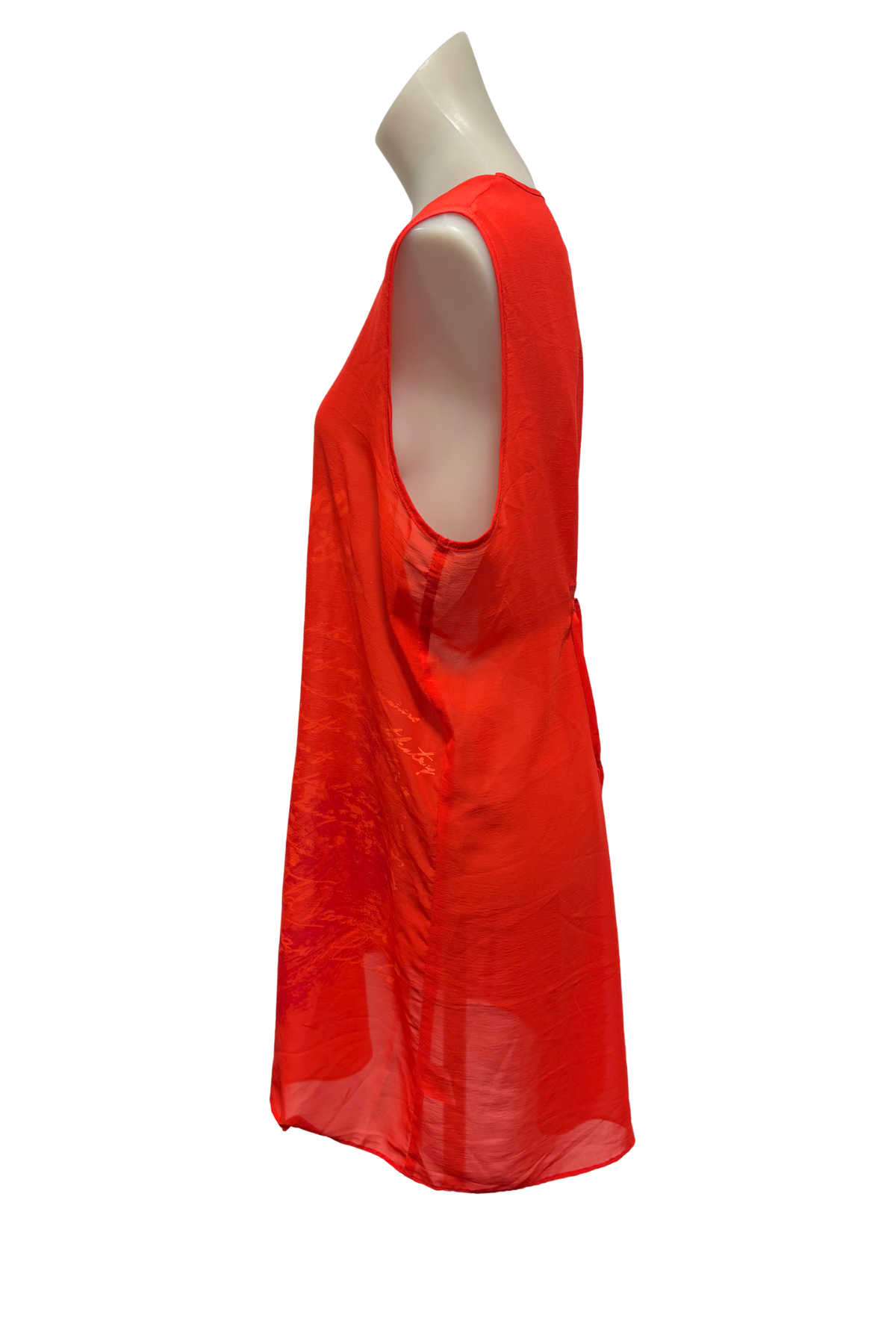 Mitchell by Liz Mitchell red lightweight dress, 16