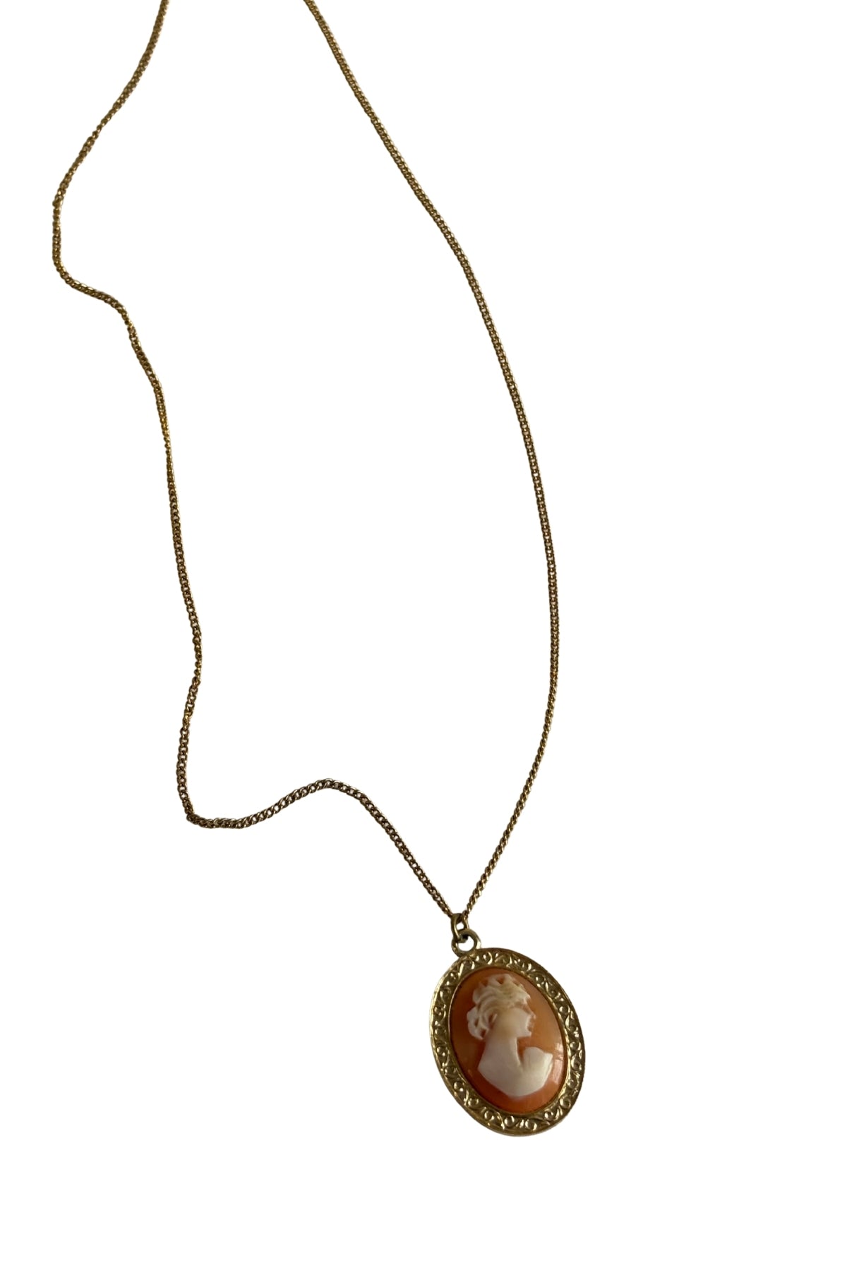 Germany Cameo portrait necklace