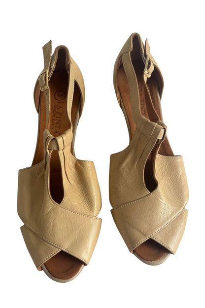 La Pinta leather sandals, 39