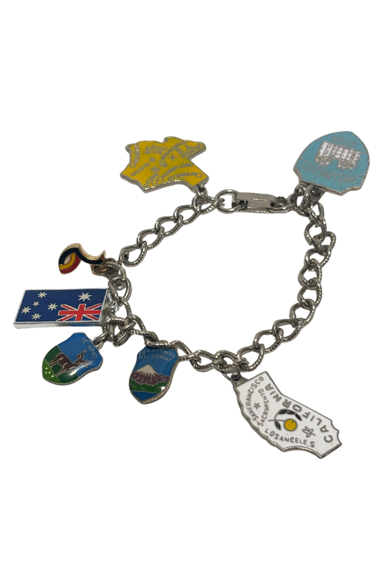 NZ + USA charm bracelet