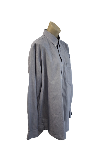 Manhattan NZ made striped dress shirt, XL