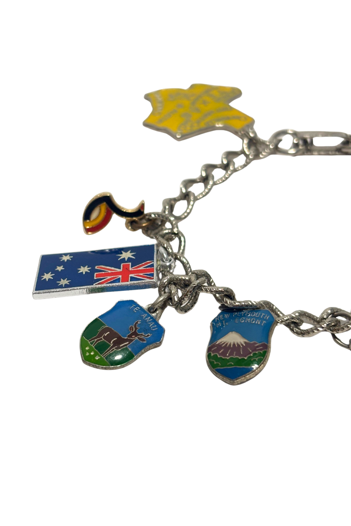 NZ + USA charm bracelet