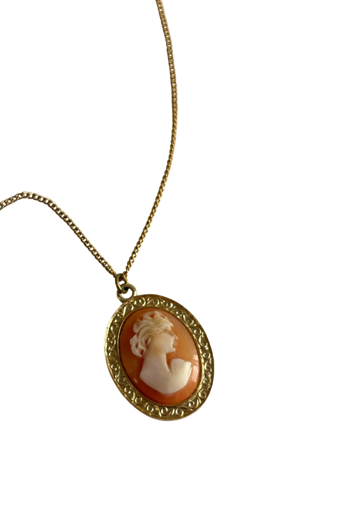 Germany Cameo portrait necklace