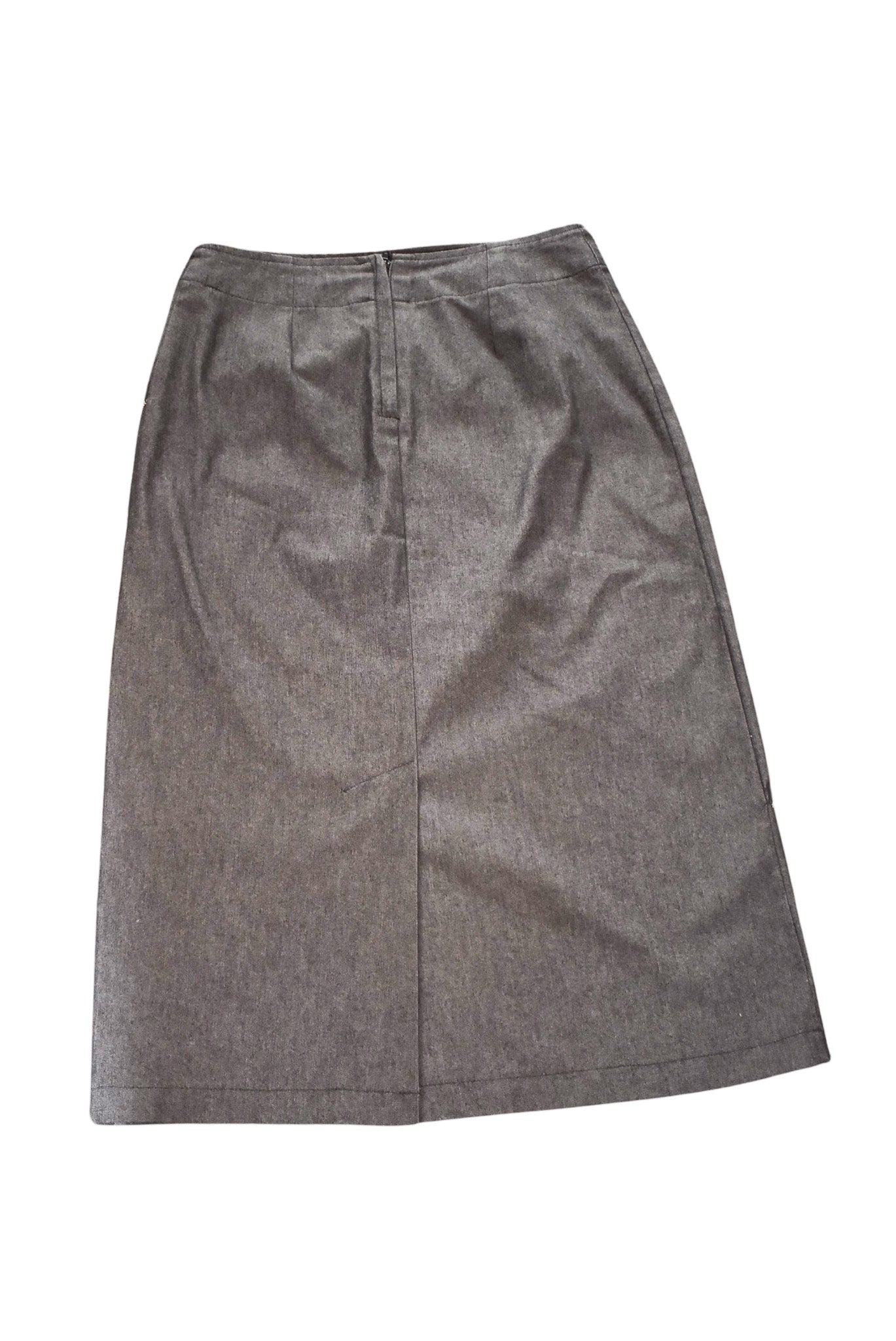 Just Country NZ made dark denim zip skirt, 10