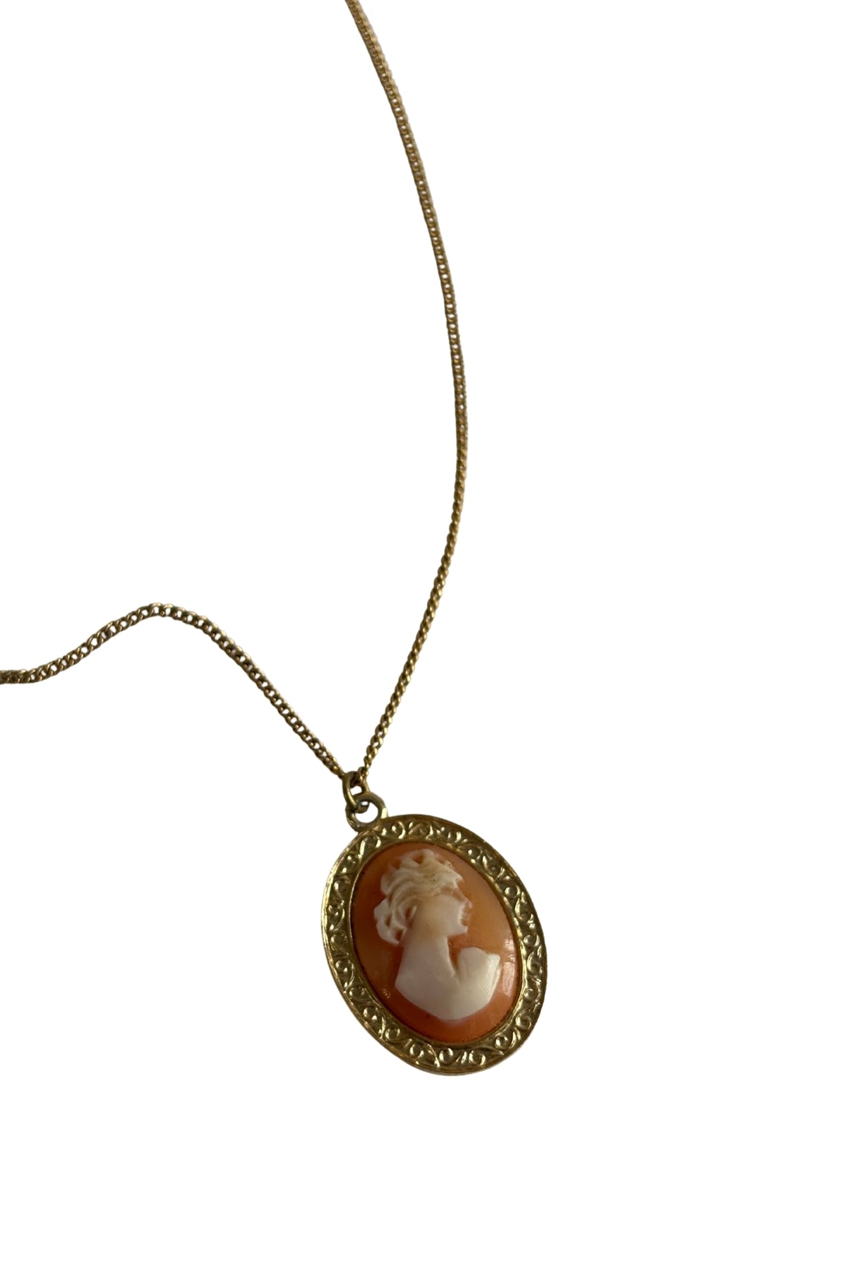 Germany Cameo portrait necklace