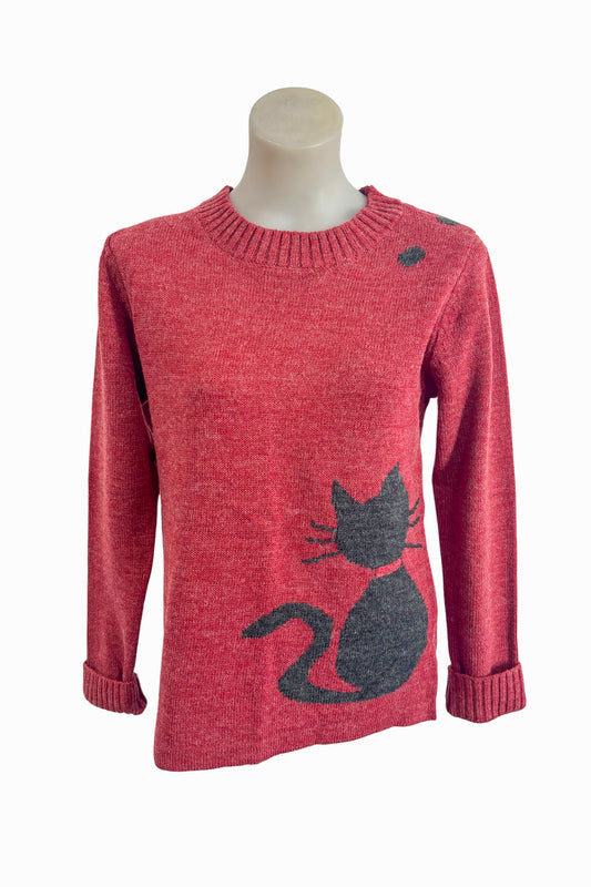Joe Browns kitty cat sweater, 10