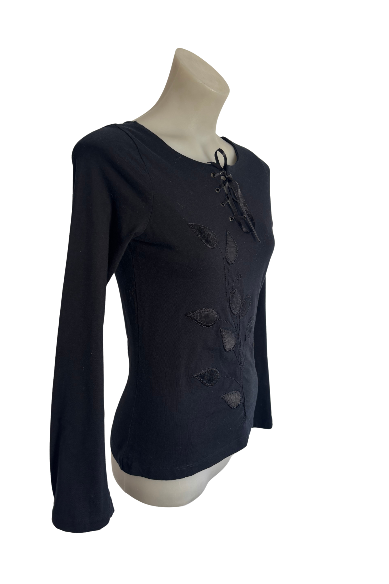 Per Una black tie up blouse, 10