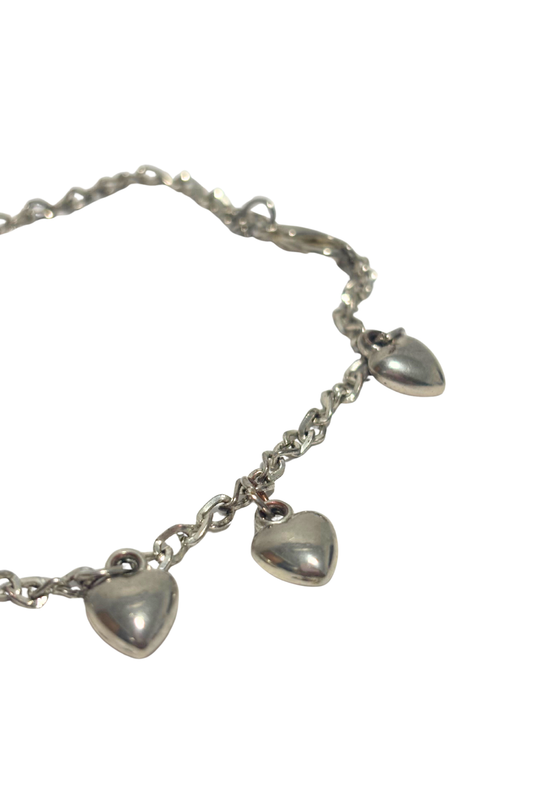 Dainty hearts bracelet