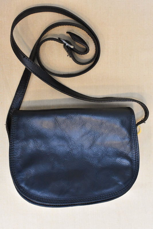 Vera Pelle real leather, Italian made shoulder bag