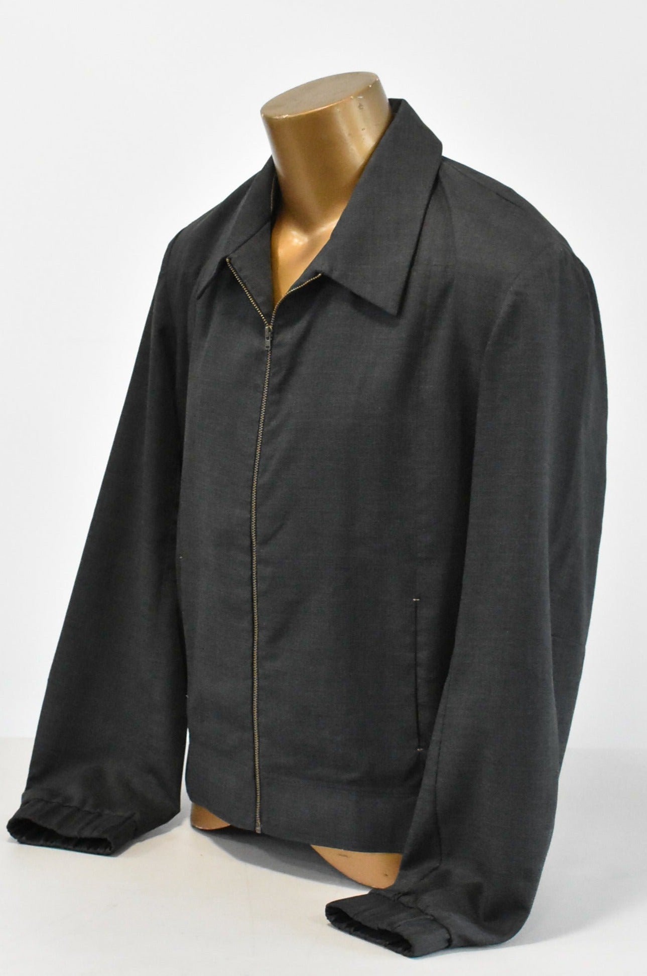 WORLD NZ made wool & silk blend jacket, L