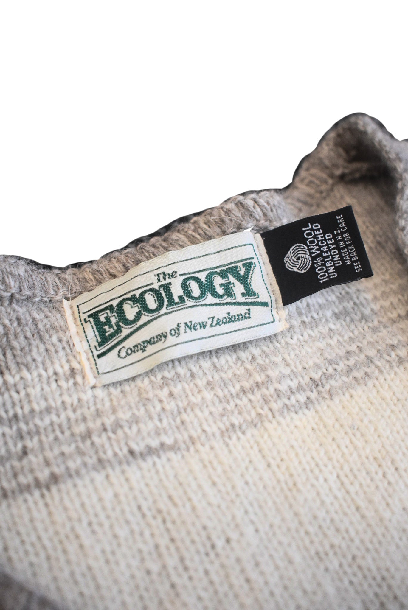 The Ecology company of New Zealand woolen jumper, S