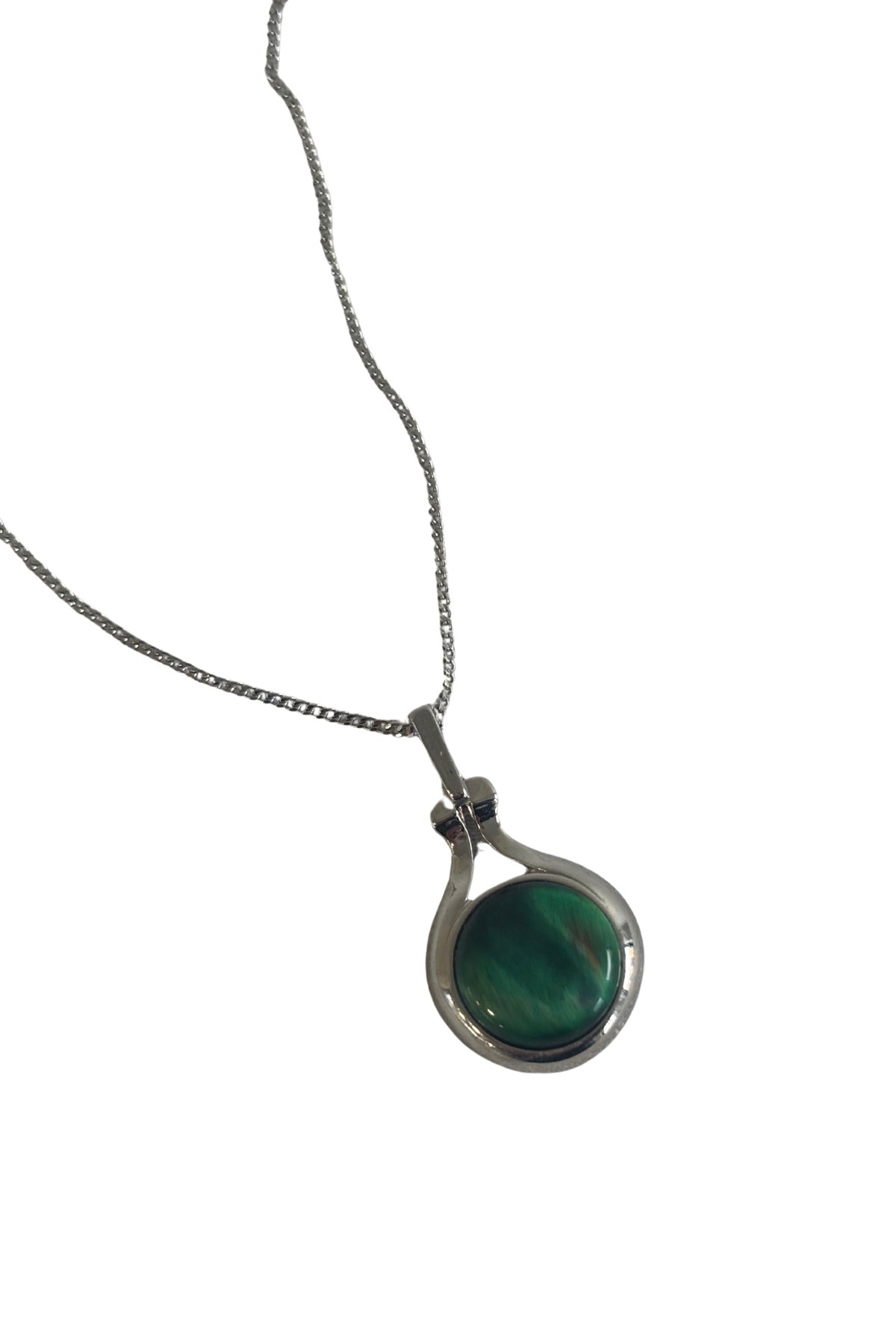 Genuine tigers eye necklace