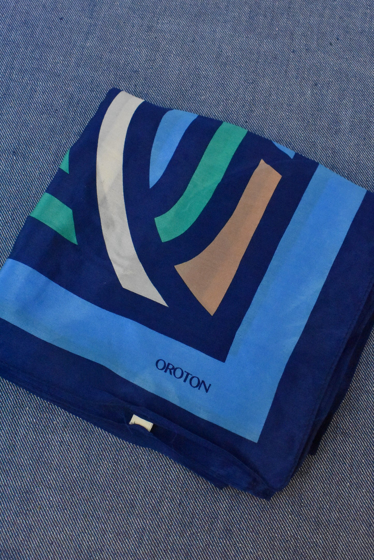 Oroton silk scarf