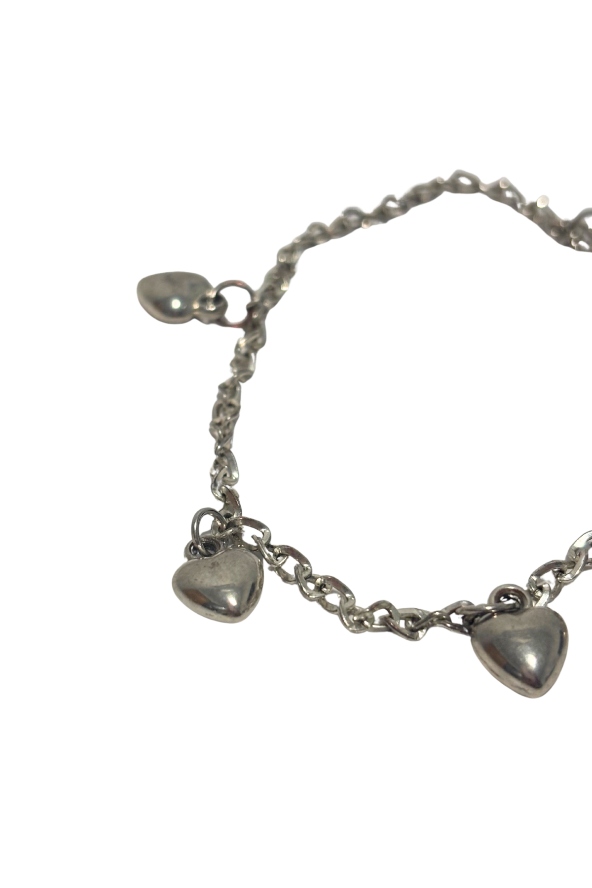 Dainty hearts bracelet