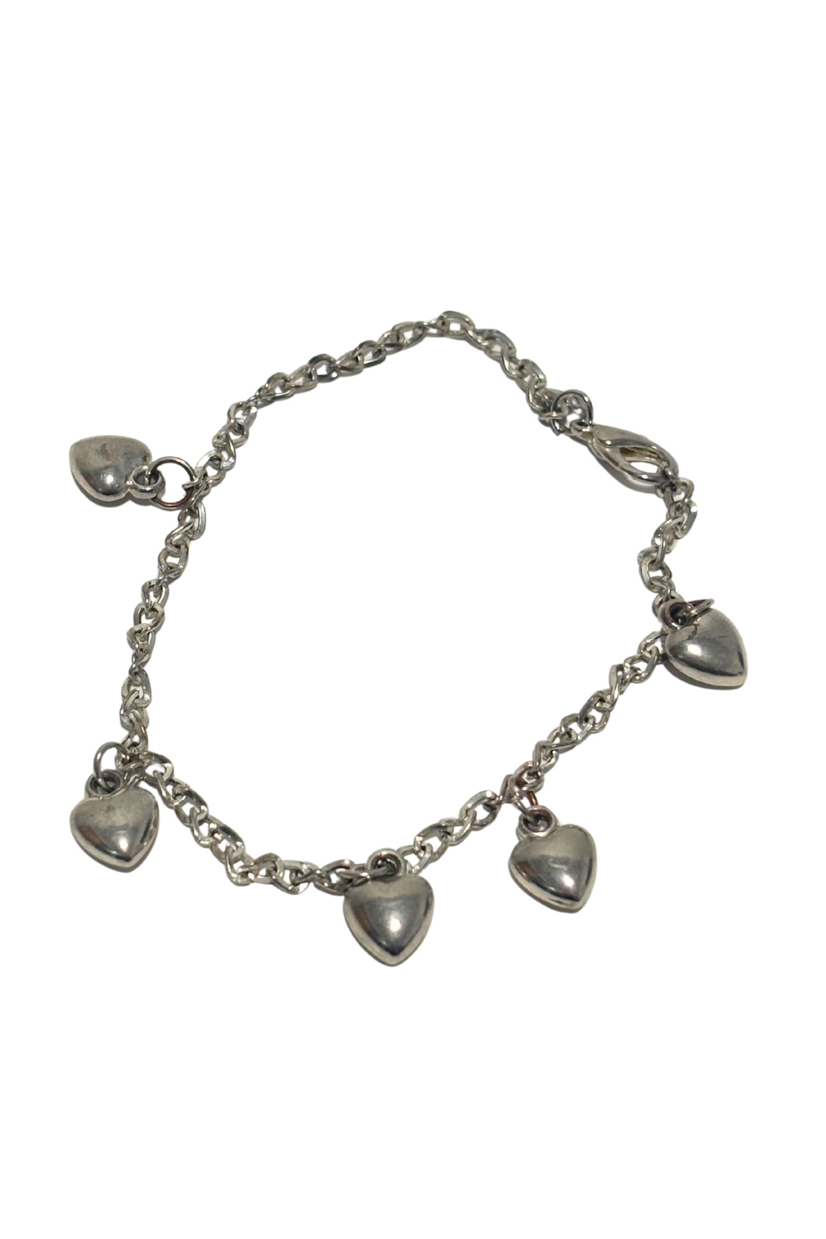 Dainty hearts bracelet