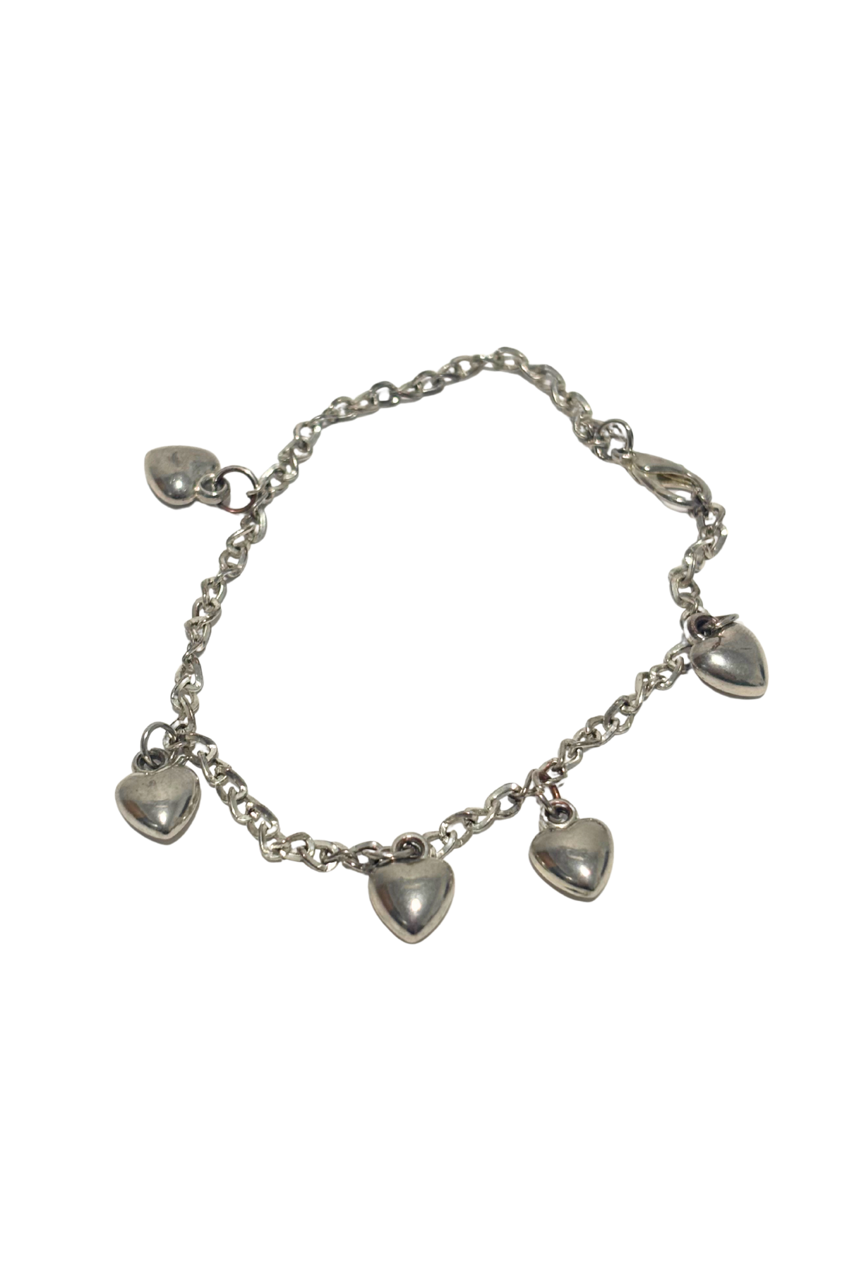 Dainty hearts bracelet