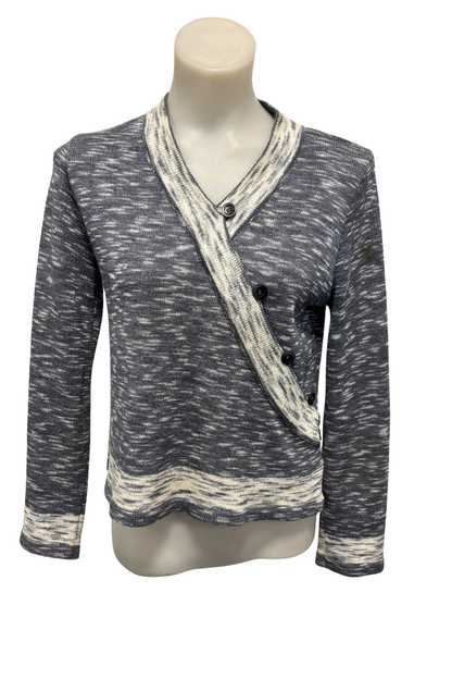 Marilyn Seyb knit asymmetrical jumper, 10