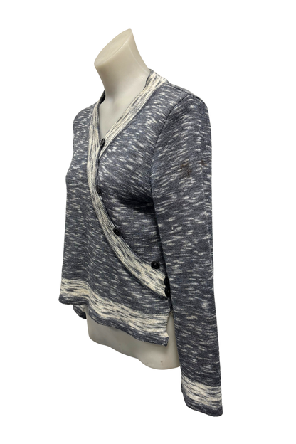 Marilyn Seyb knit asymmetrical jumper, 10