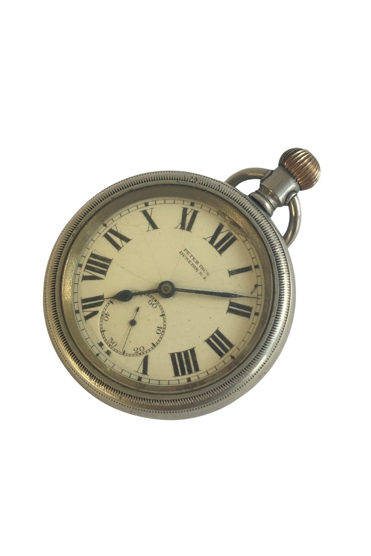 Peter Dick Dunedin NZ Swiss movement pocket watch