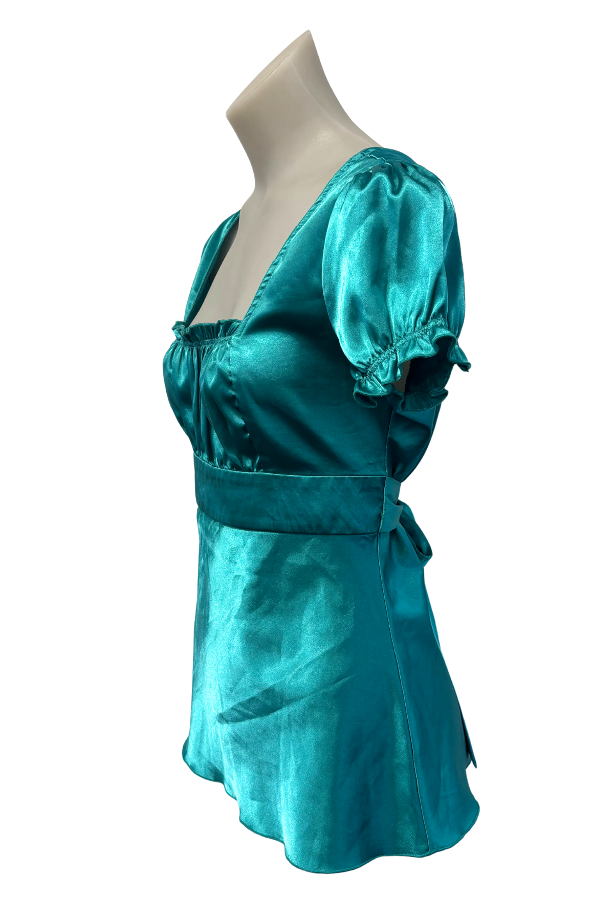 Hot Options baby doll back tie blouse, 10